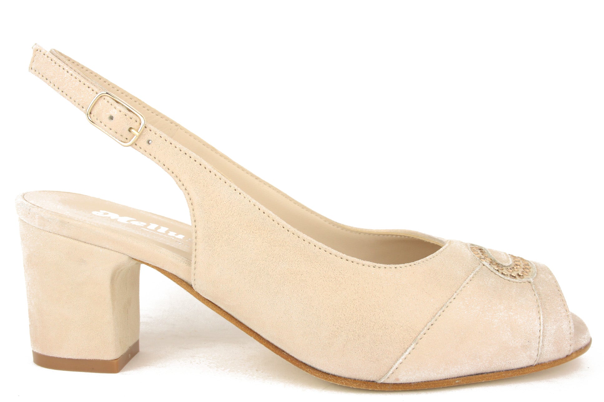 S615 SALMONE SANDALO DONNA