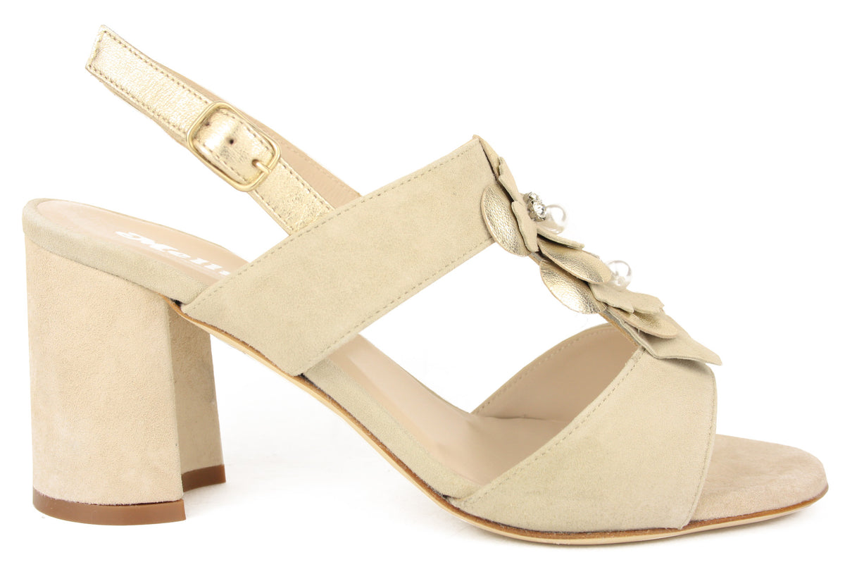 S521 BEIGE SANDALO DONNA
