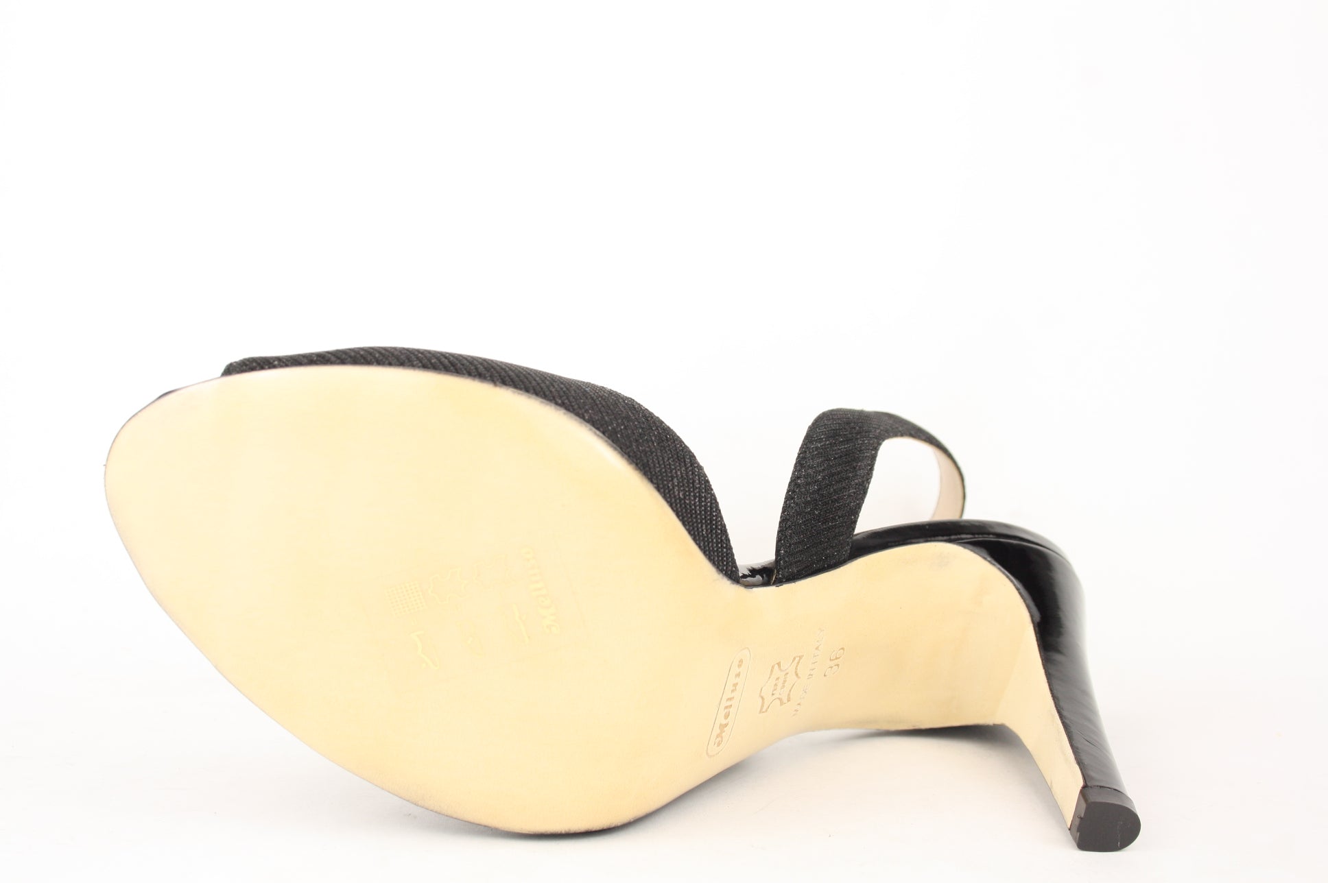 E1700 NERO SANDALO DONNA