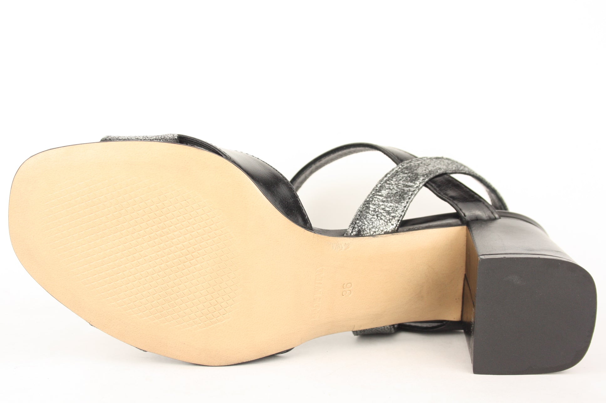 410 NERO SANDALO DONNA