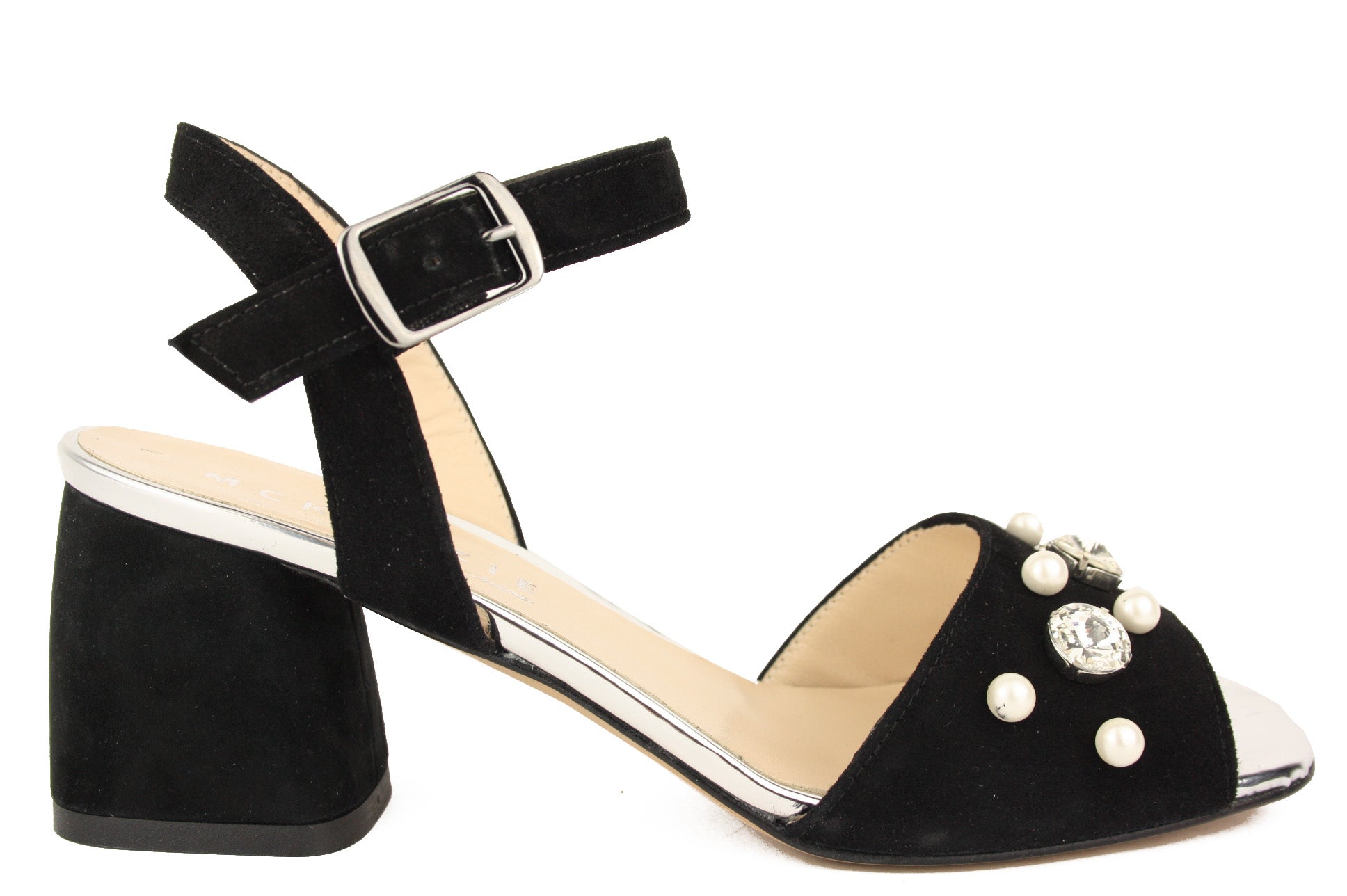535 NERO SANDALO DONNA
