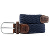 BRAID BELT BLU CINTURA UOMO ACCESSORI