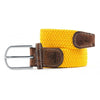 BRAID BELT GIALLO CINTURA UOMO ACCESSORI