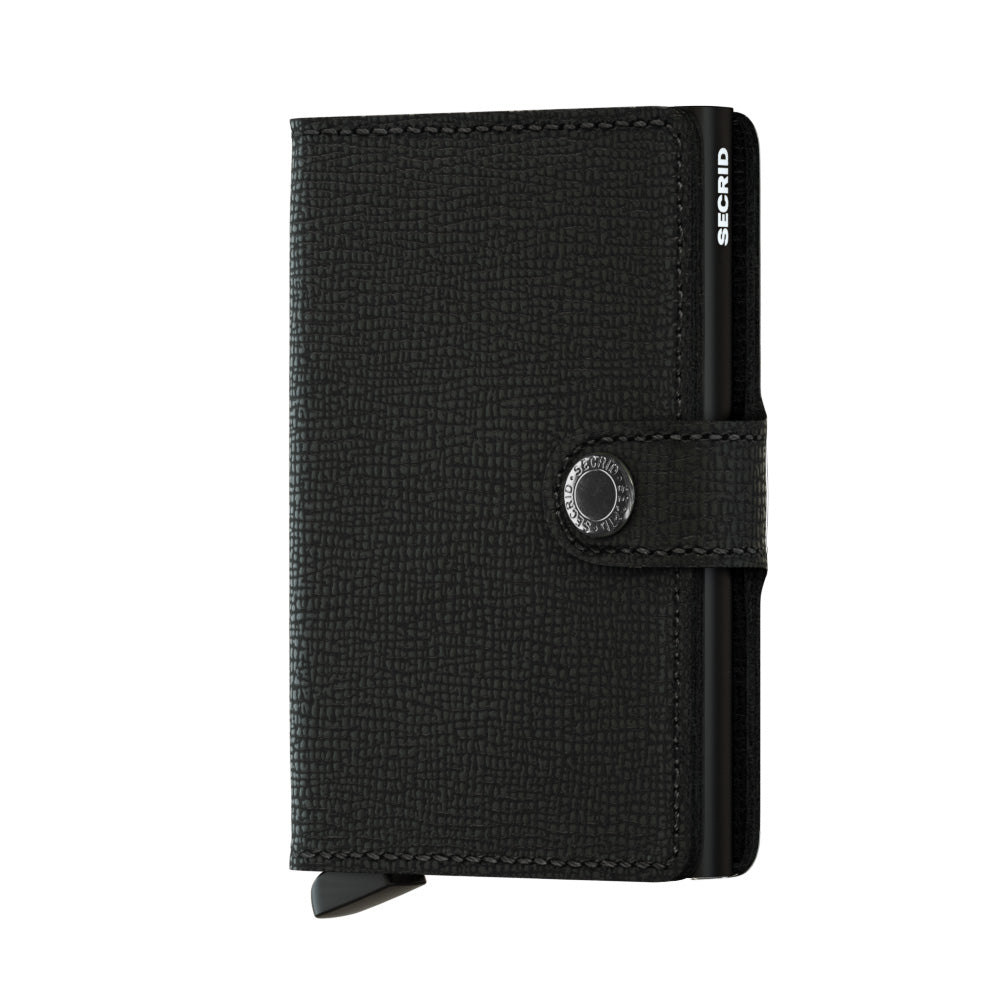 MINIWALLET CRISPLE NERO MINI PORTAFOGLO PORTACARD UNISEX ACCESSORI