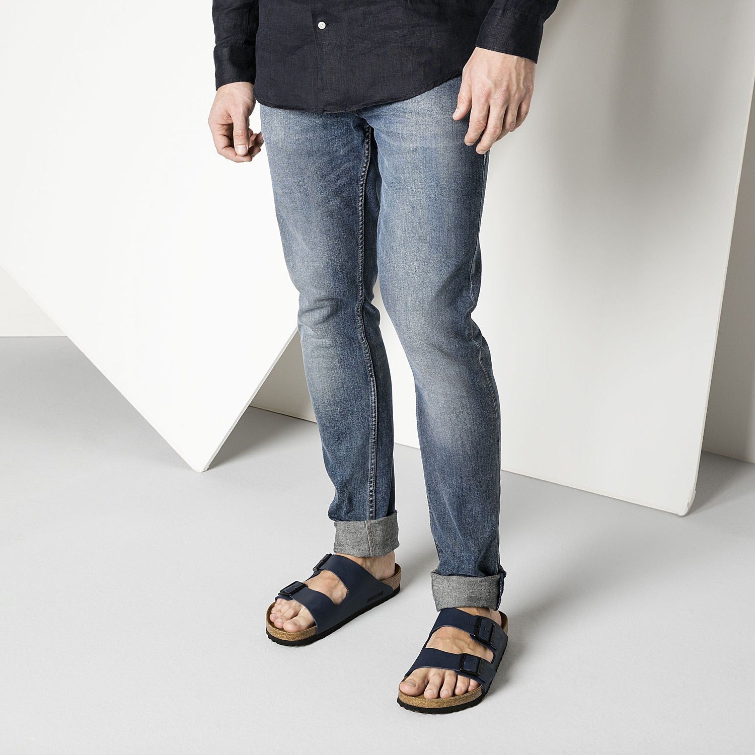 ARIZONA BLU CIABATTA SANDALO UNISEX CALZATURE