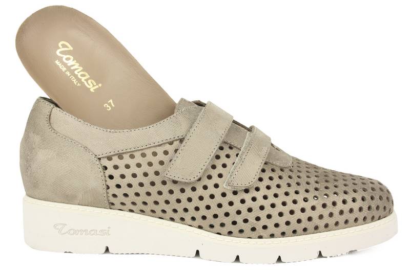 OLBIA FOR. - N.ALMA TAUPE CHIUSURA A STRAPPO DONNA
