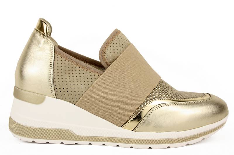 R20413 BEIGE CALOSCINA+ELASTICO DONNA