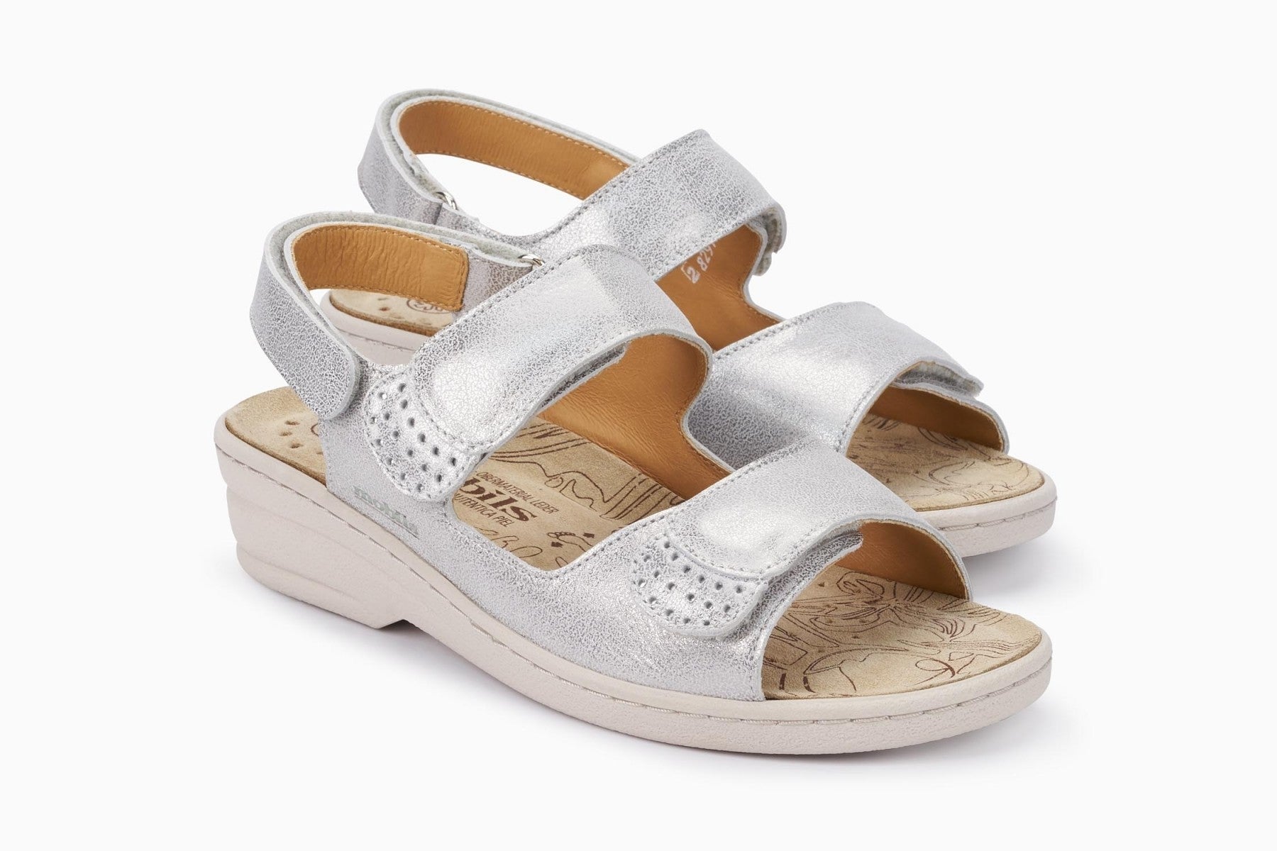ROSELIE MOBILS GRIGIO CIABATTA SANDALO DONNA
