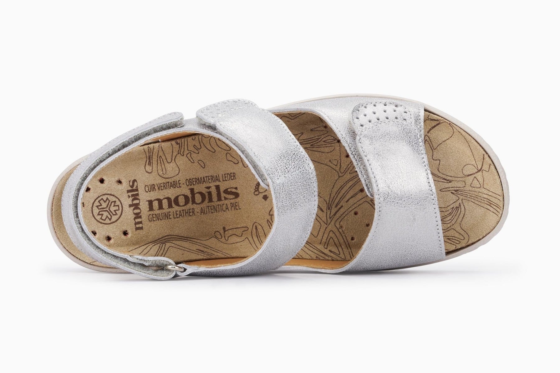 ROSELIE MOBILS GRIGIO CIABATTA SANDALO DONNA