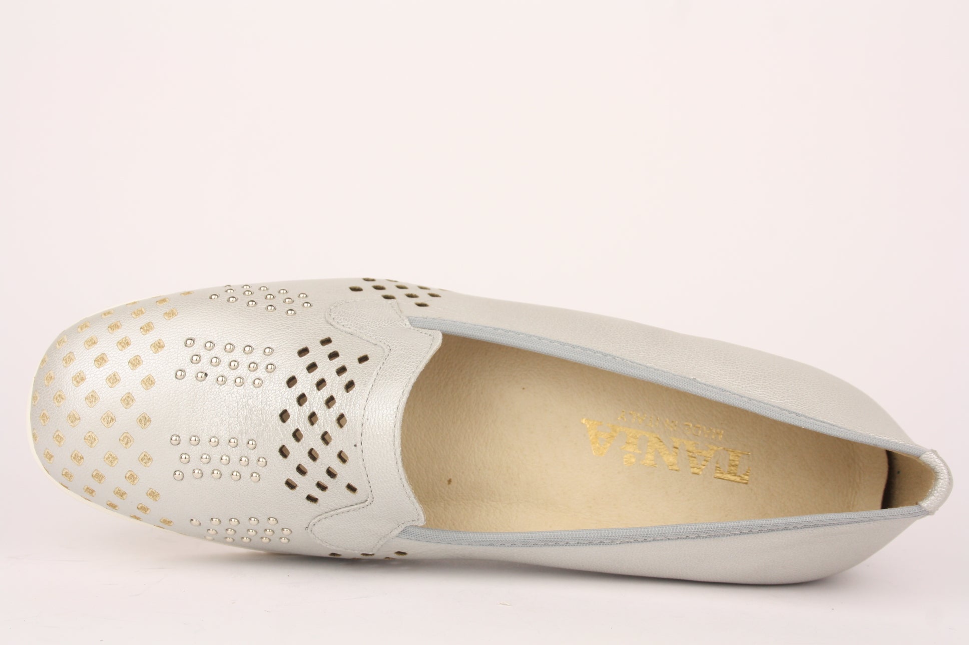 1316 ARGENTO MOCASSINO DONNA