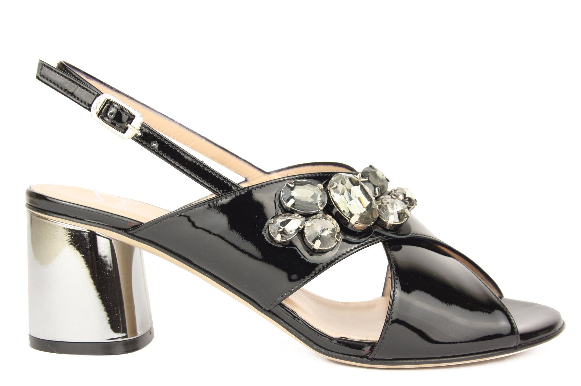 571 NERO SANDALO DONNA