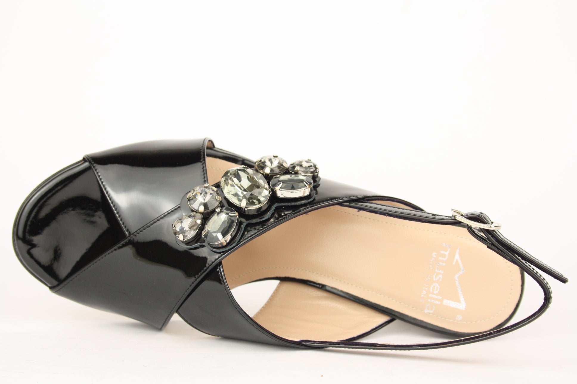 571 NERO SANDALO DONNA