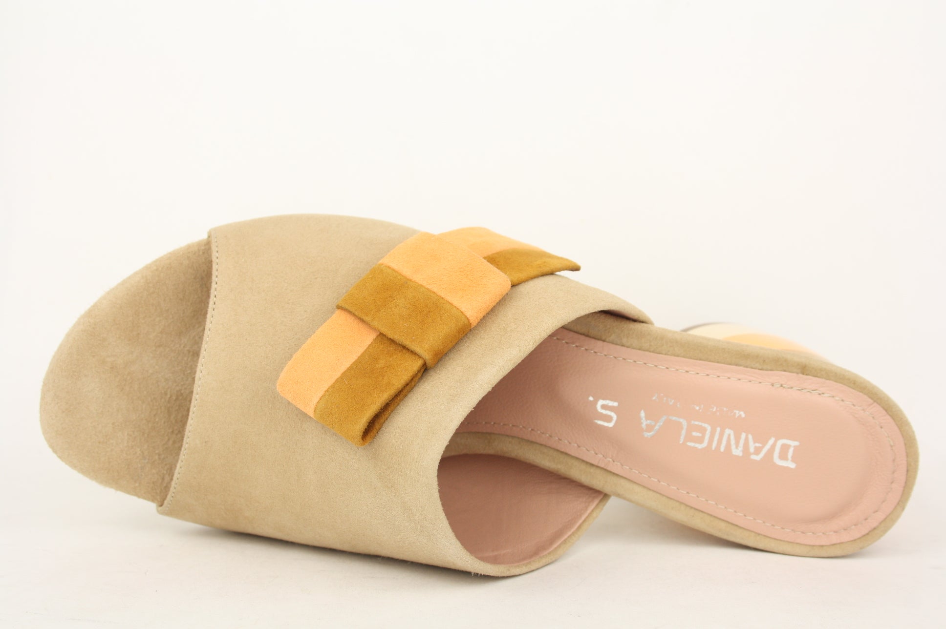 1603 CAMEL CIABATTA SANDALO DONNA
