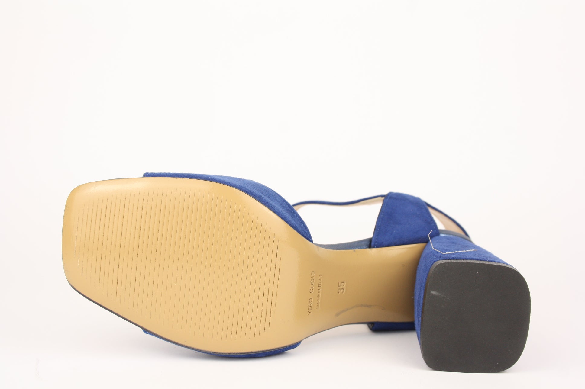 130 AZZURRO SANDALO DONNA