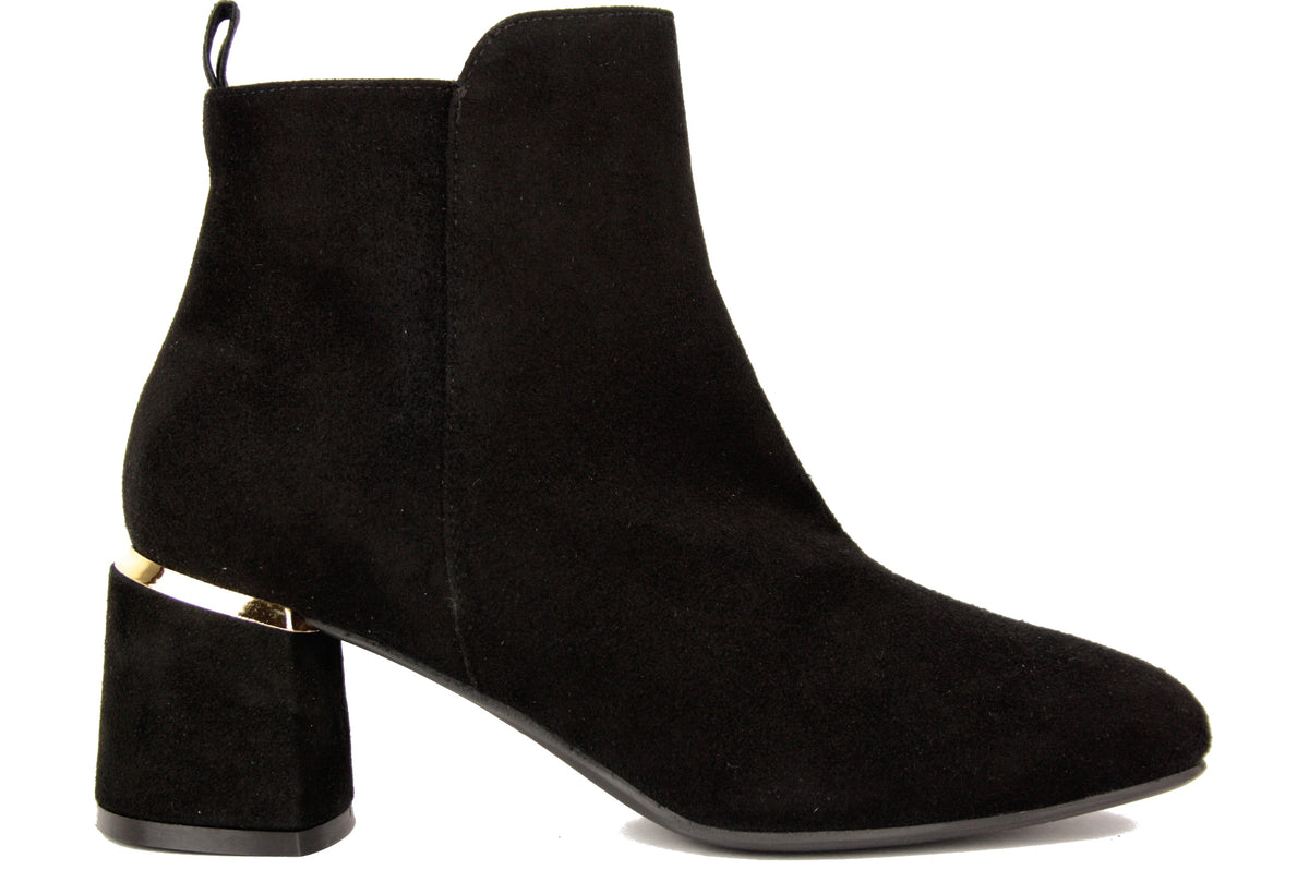 Z818 NERO TRONCHETTO DONNA