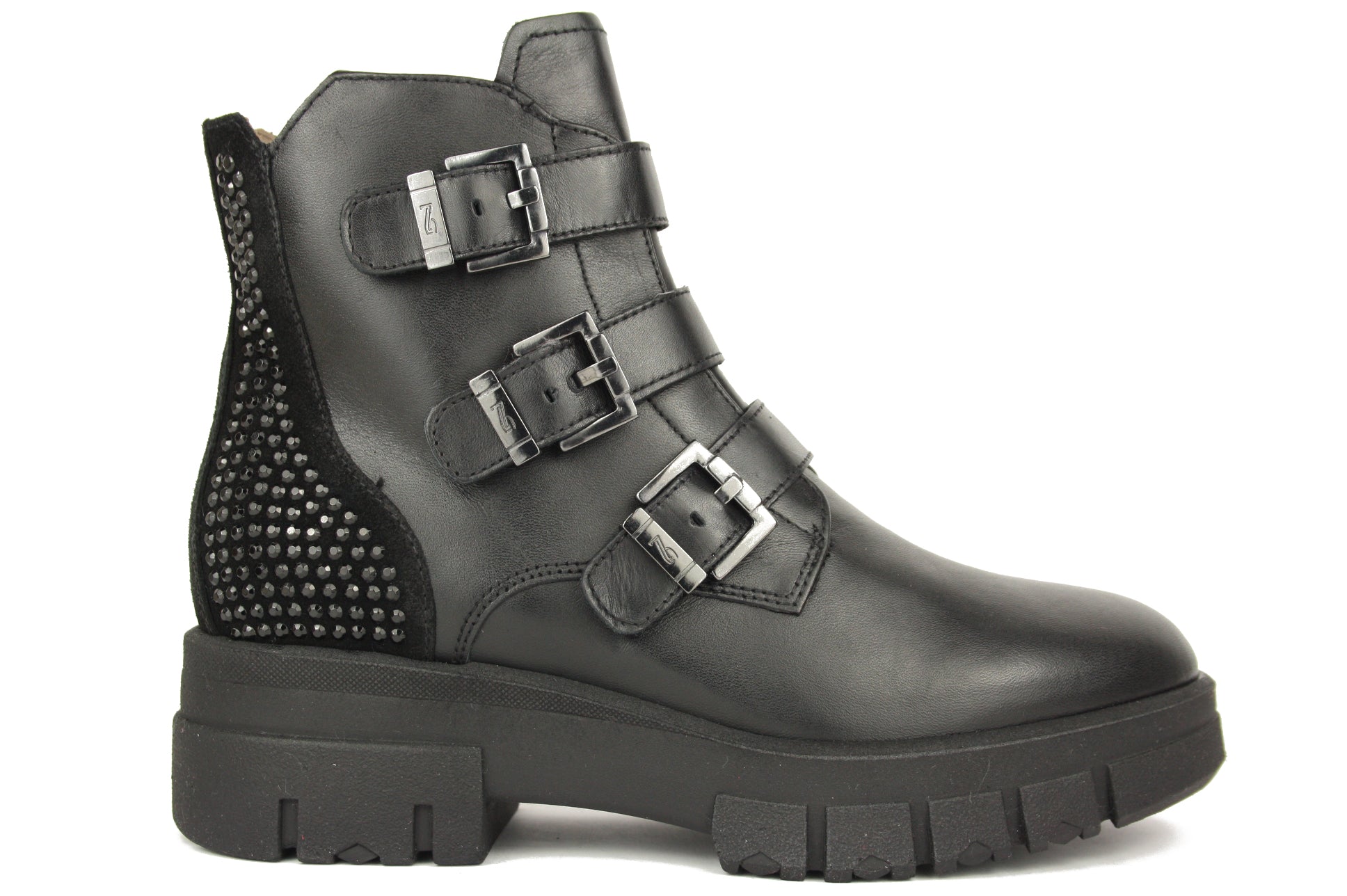 A909842D NERO TRONCHETTO DONNA