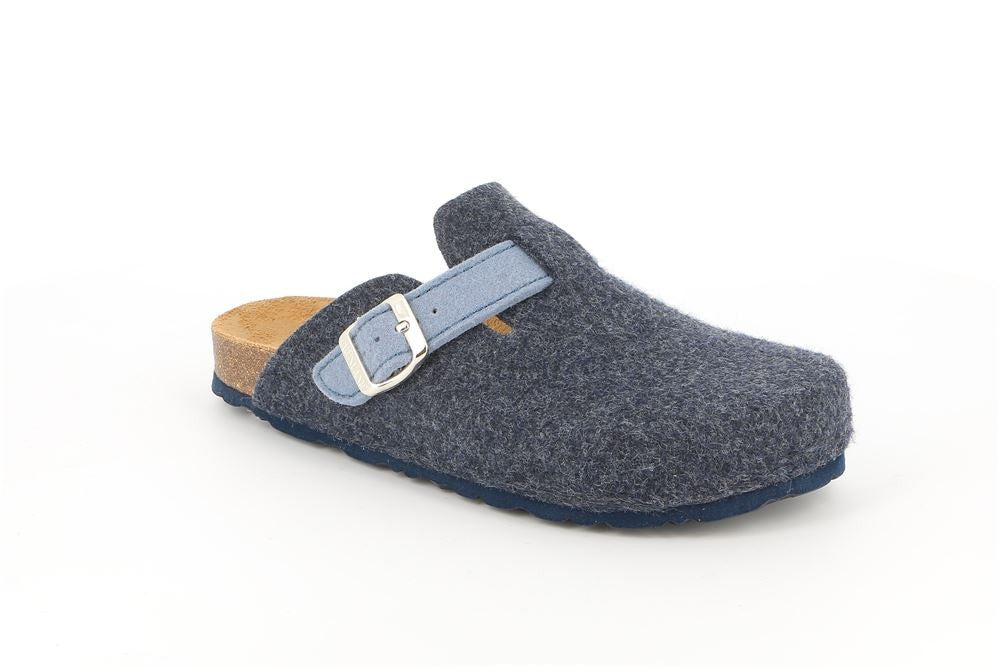 SARA CB0683 BLU PANTOFOLA PUNTA CHIUSA PANTOFOLE