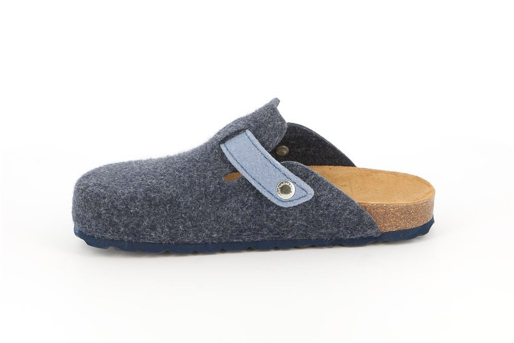 SARA CB0683 BLU PANTOFOLA PUNTA CHIUSA PANTOFOLE