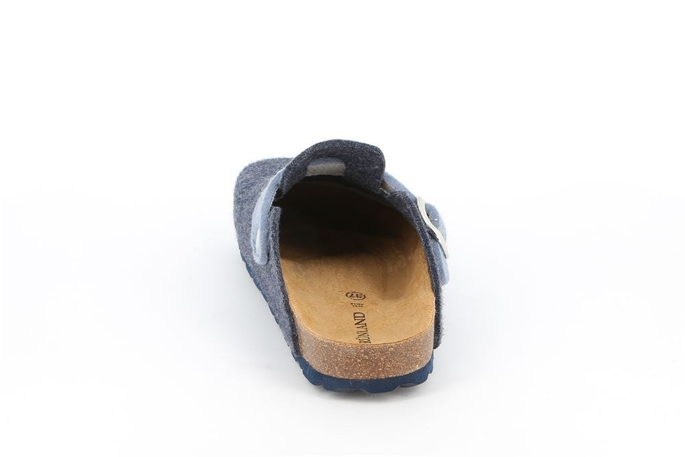 SARA CB0683 BLU PANTOFOLA PUNTA CHIUSA PANTOFOLE