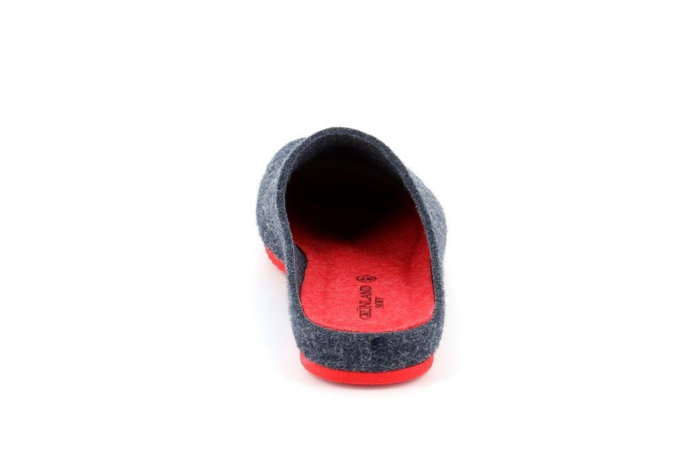 EURO CB2207 BLU PANTOFOLA PUNTA CHIUSA PANTOFOLE