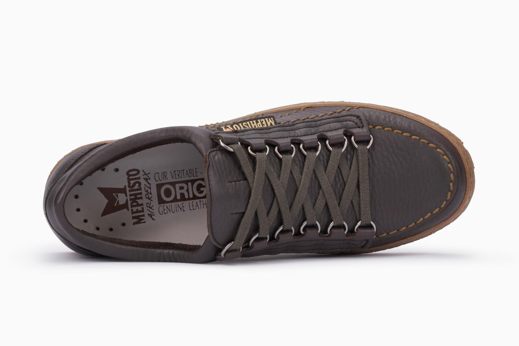 RAINBOW MARRON LACCI UOMO