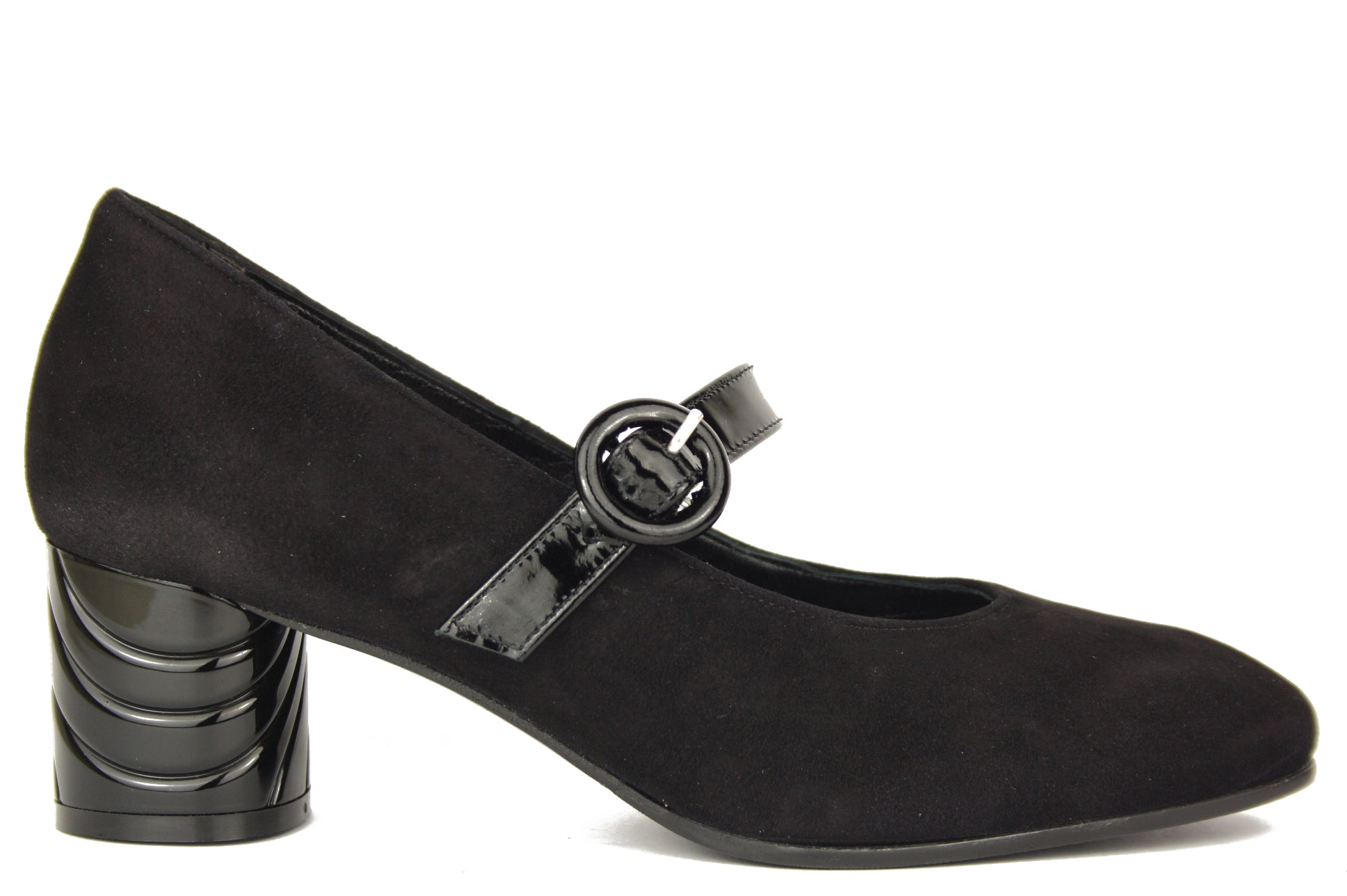 LD2013 LISCIO NERO CINTURINO DONNA