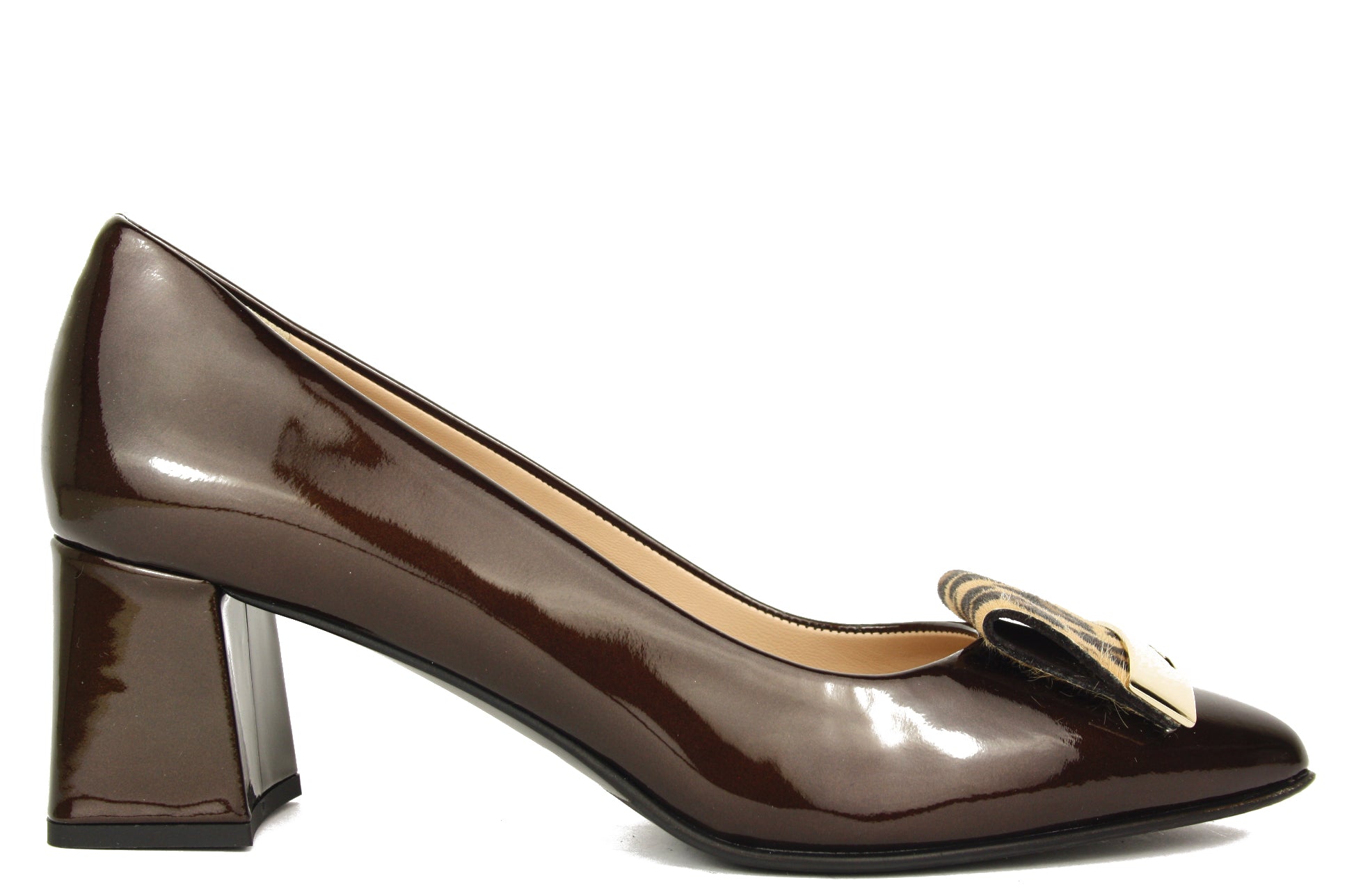 W20505 MARRON DECOLTE DONNA