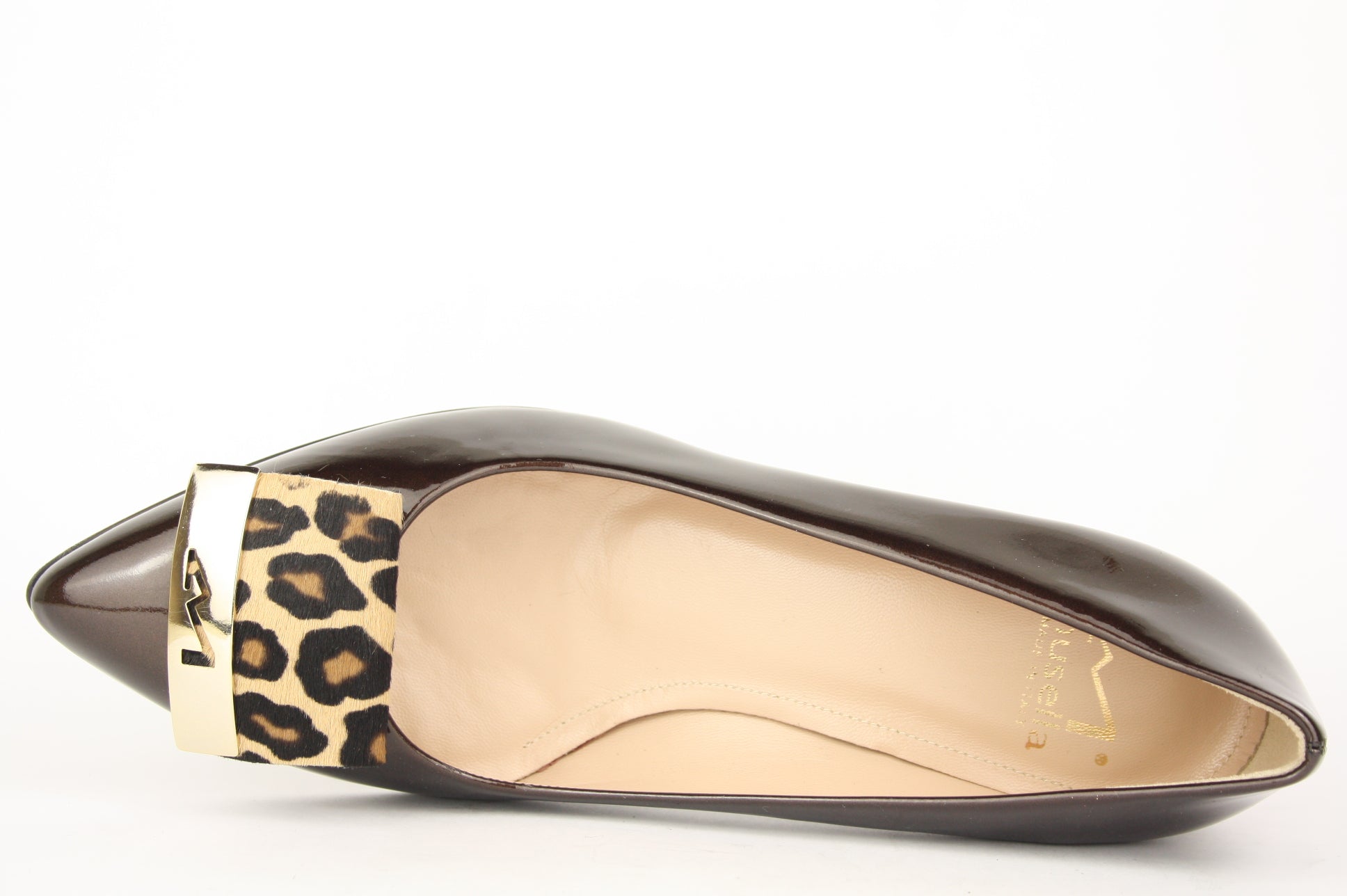 W20505 MARRON DECOLTE DONNA
