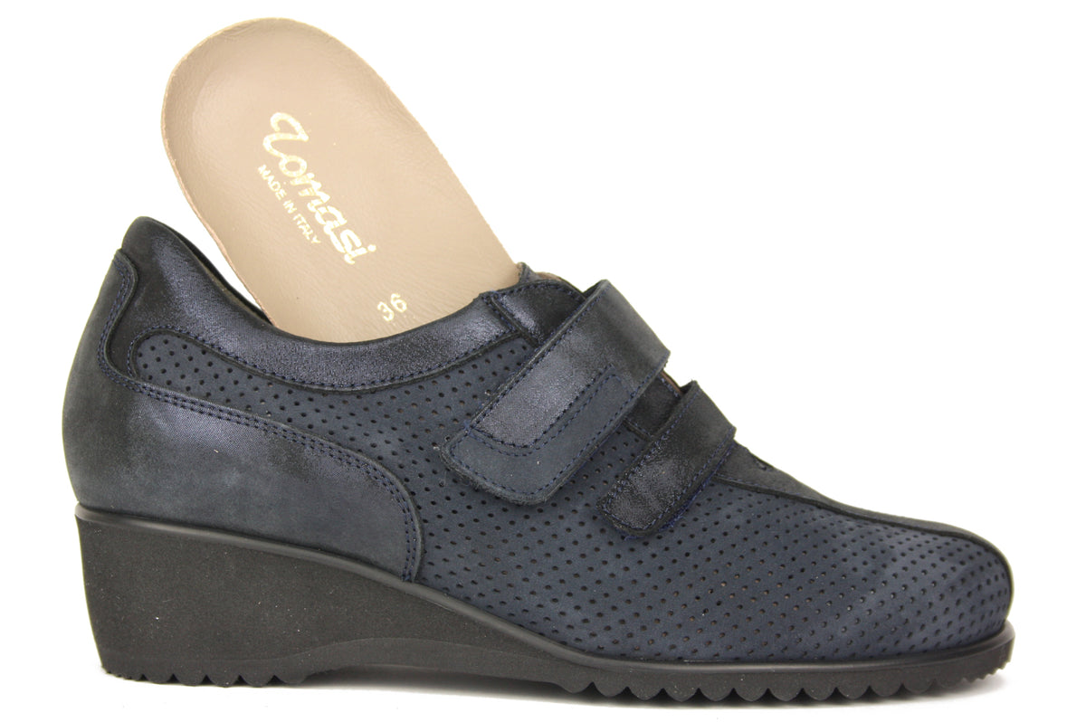 JOLE FOR. - VANITY BLU CHIUSURA A STRAPPO DONNA