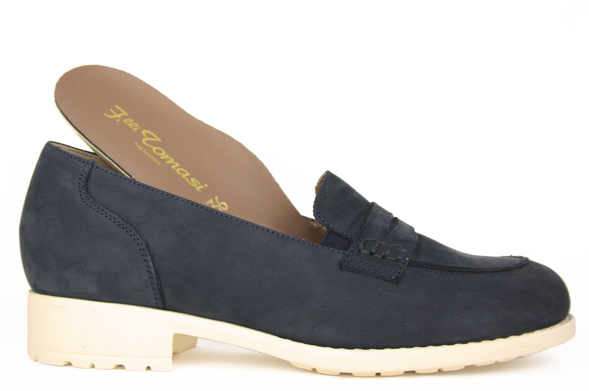BRIANNA - PEORIA BLU MOCASSINO DONNA