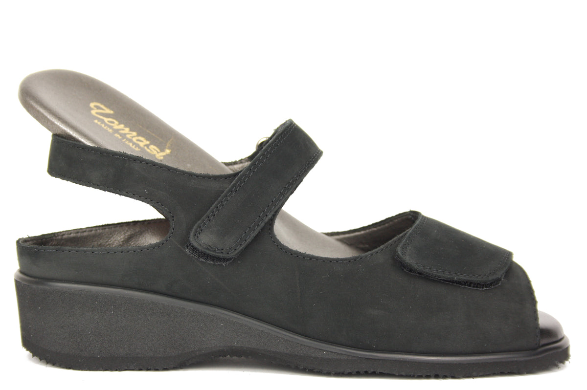 VALE SABOT - N.NINA NERO SANDALO DONNA