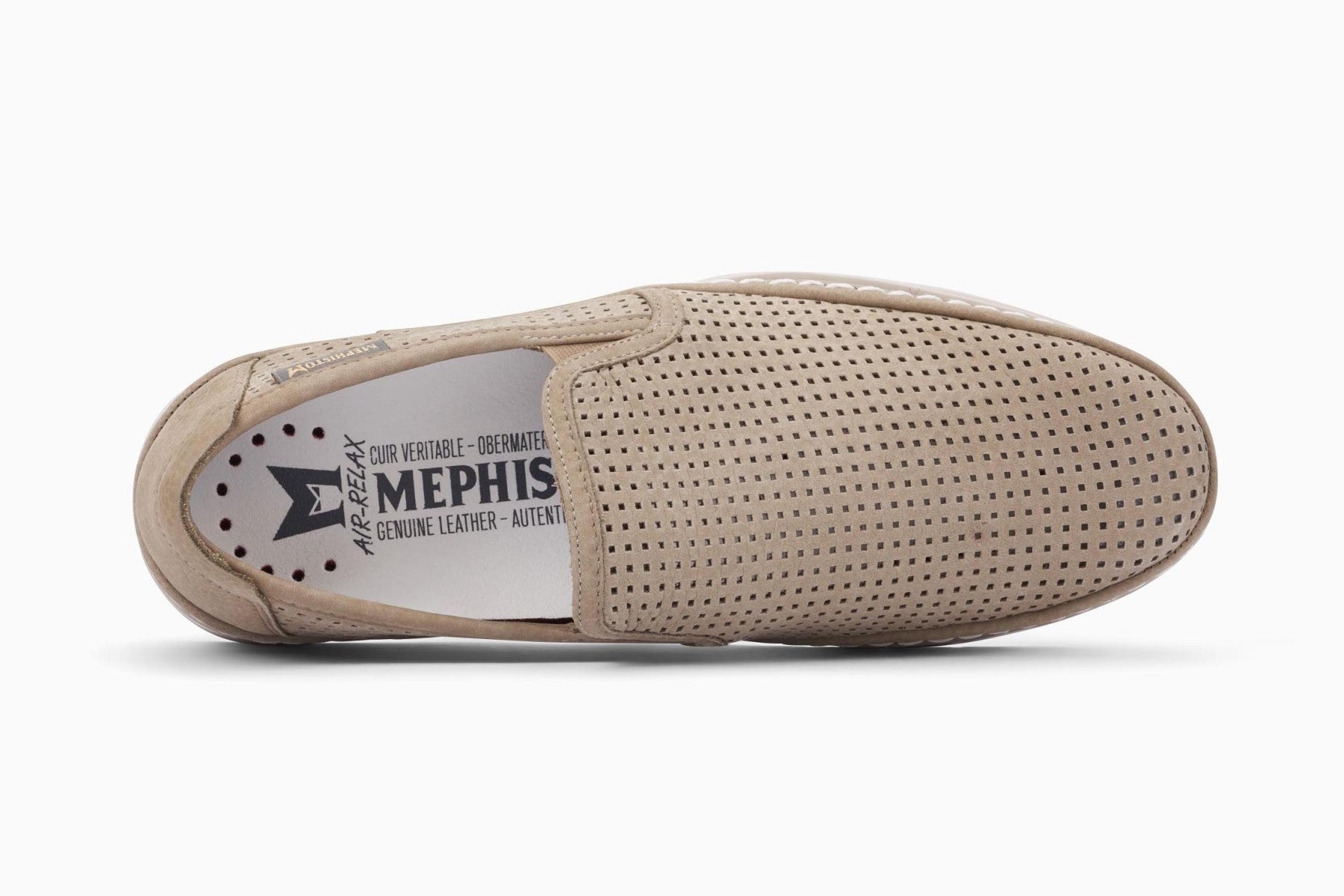 HADRIAN PERF BEIGE MOCASSINO UOMO