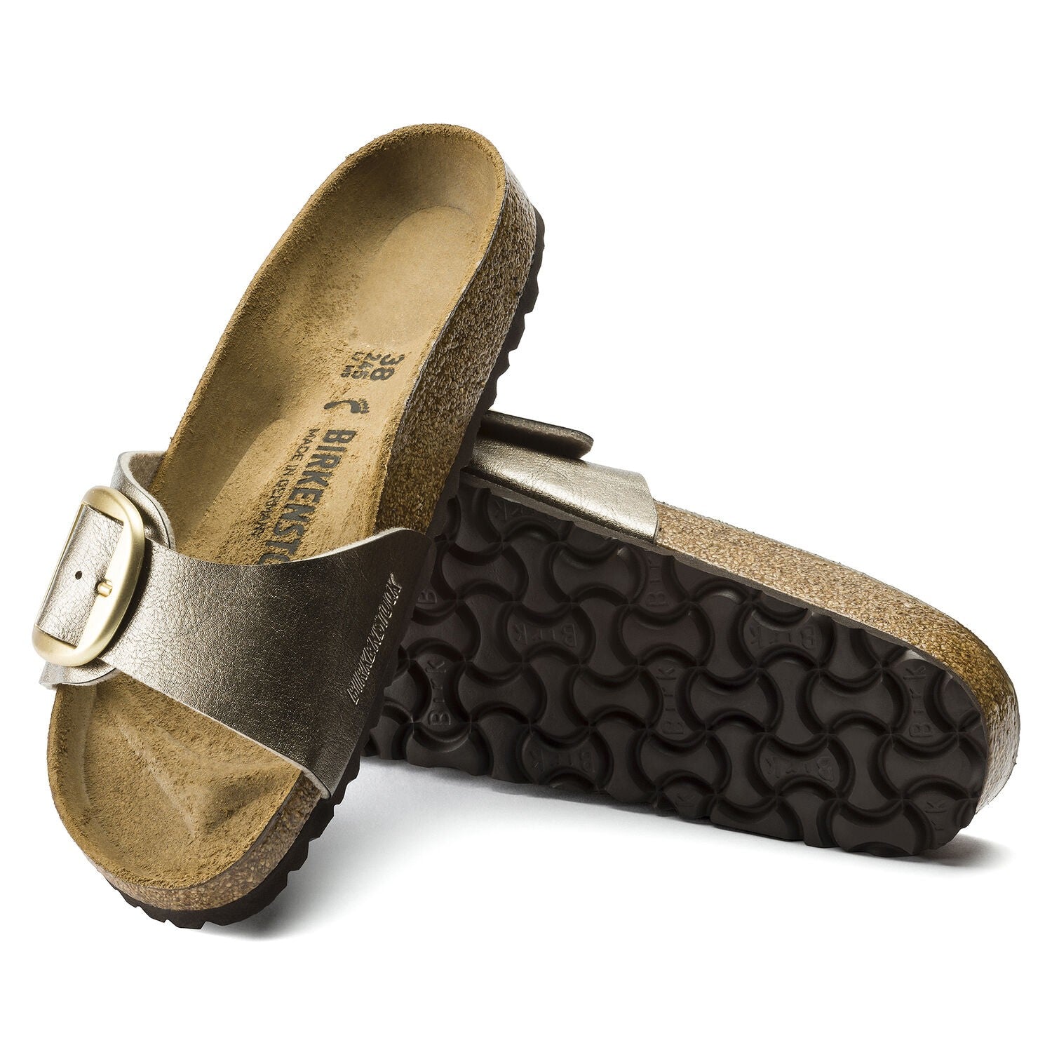 MADRID BIG B. BRONZO CIABATTA SANDALO UNISEX CALZATURE