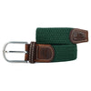 BRAID BELT VERDE CINTURA UOMO ACCESSORI