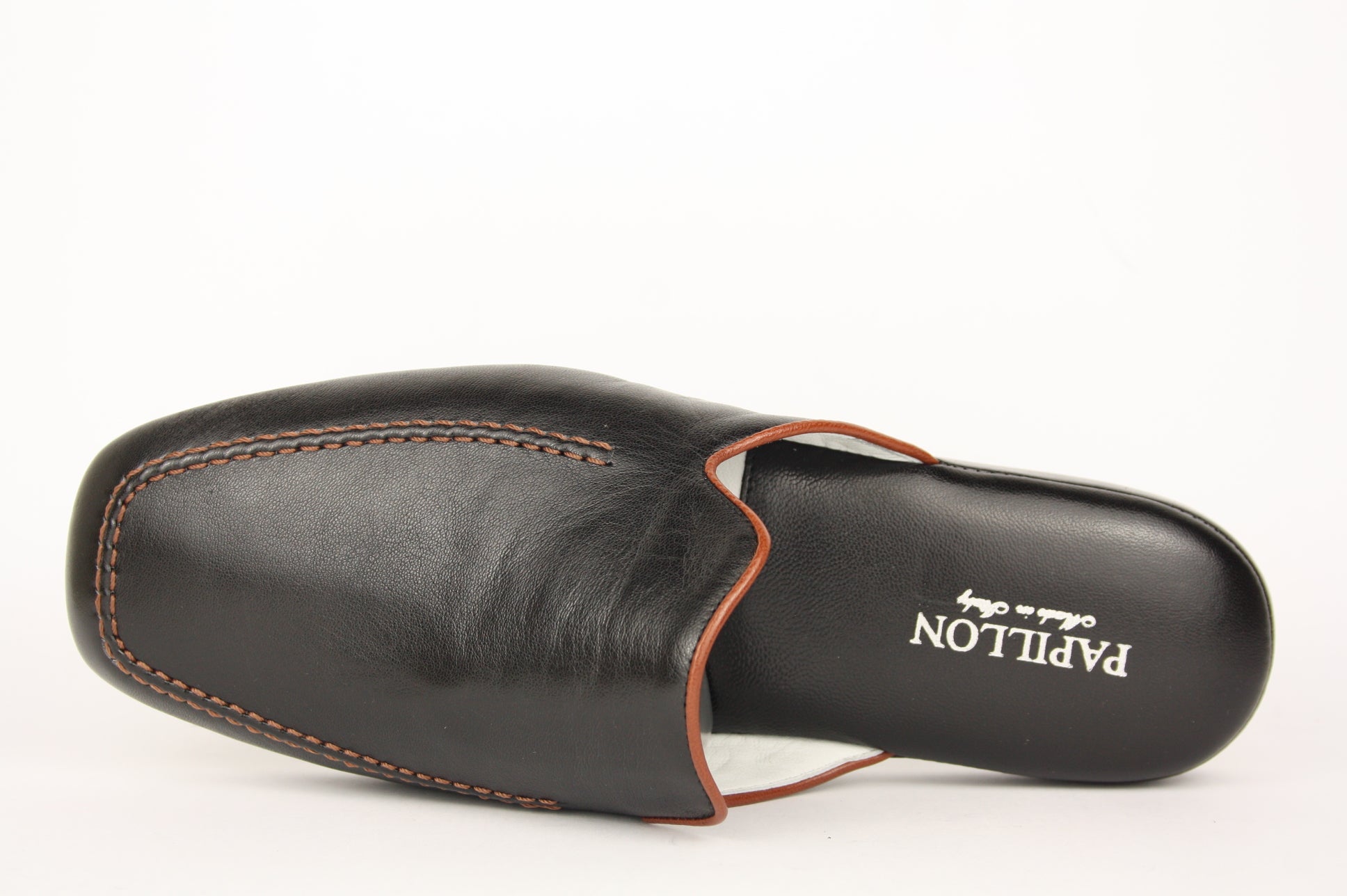 9907 NERO PANTOFOLA PUNTA CHIUSA PANTOFOLE