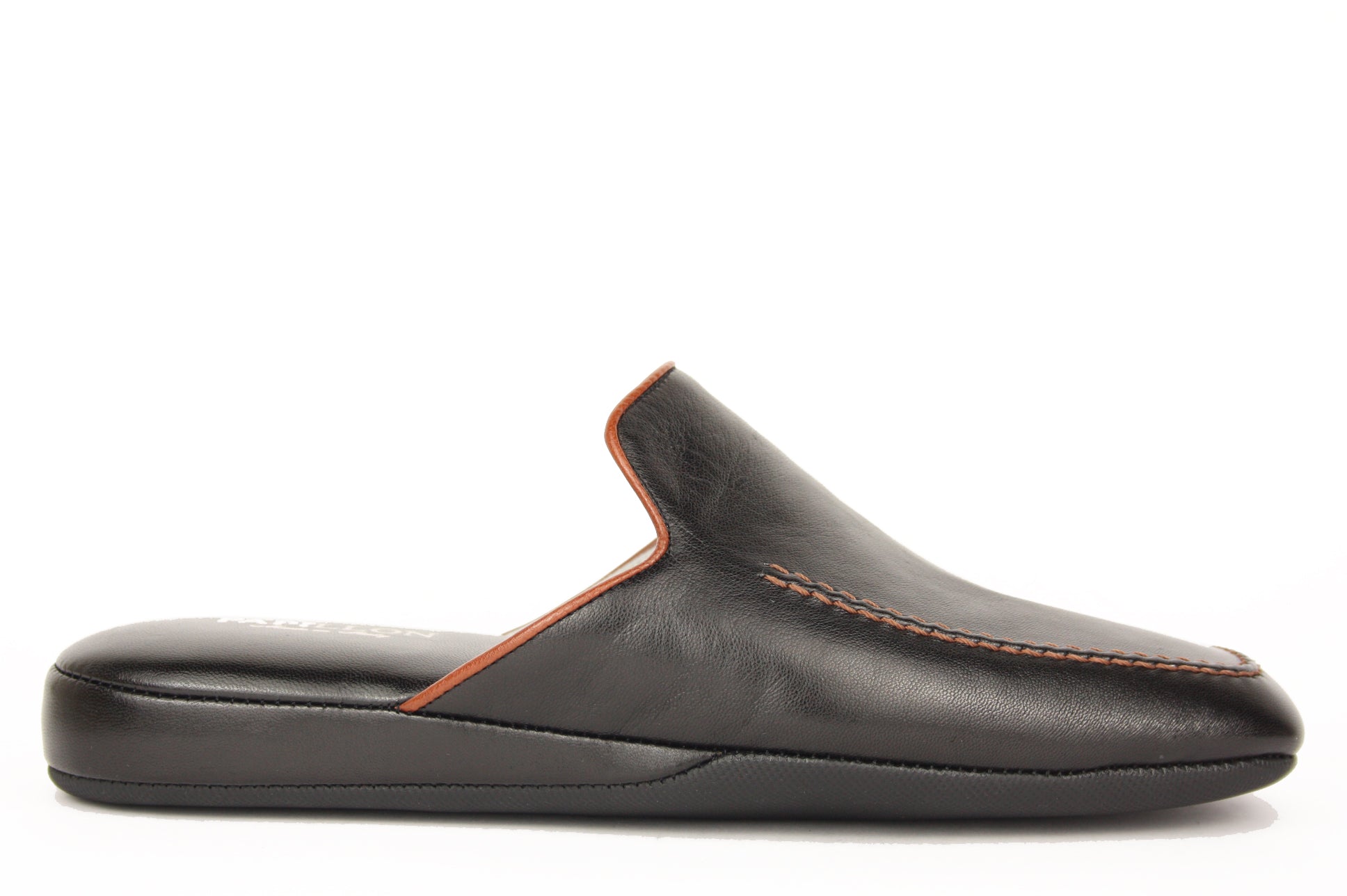 9907 NERO PANTOFOLA PUNTA CHIUSA UOMO