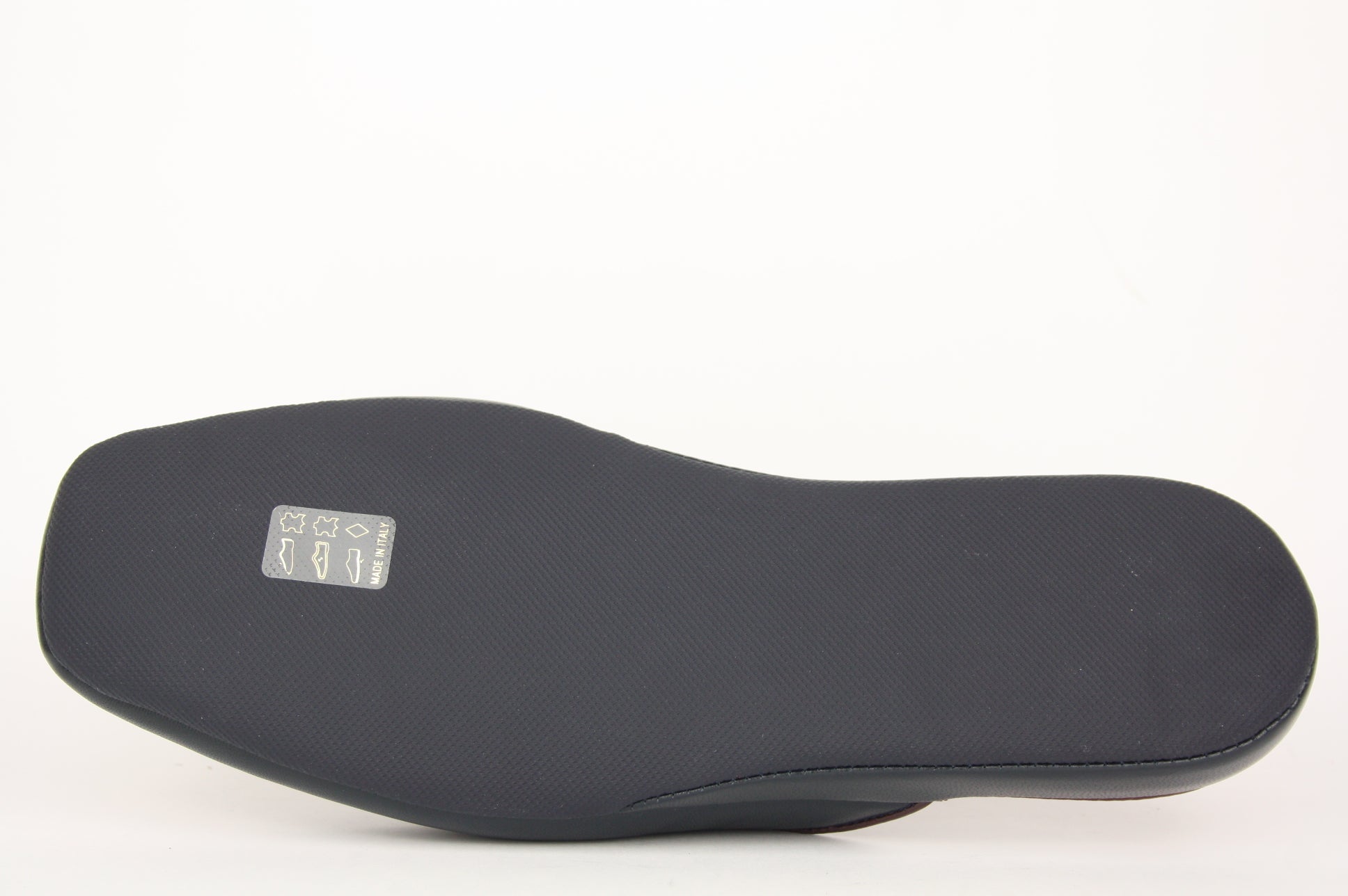9906 PELLE BLU PANTOFOLA PUNTA CHIUSA UOMO