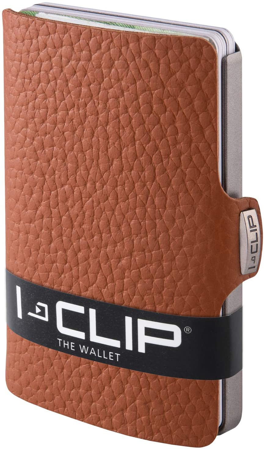 I-CLIP CLASSIC NOCE MINI PORTAFOGLO PORTACARD UNISEX ACCESSORI