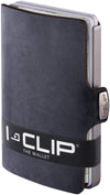 I-CLIP SOFT TOUCH NERO MINI PORTAFOGLO PORTACARD UNISEX ACCESSORI