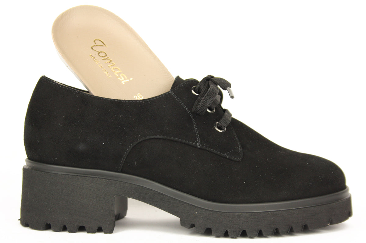 LIPA - GINGER NERO LACCI DONNA
