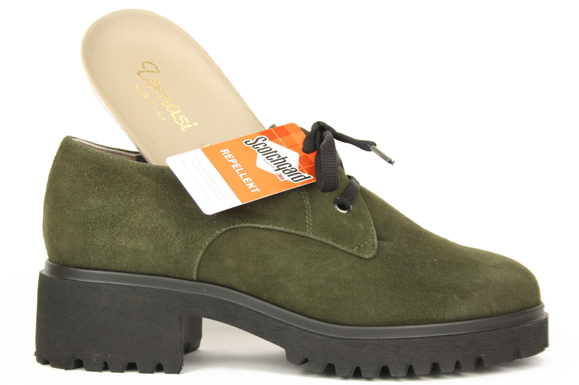 LIPA - GINGER VERDE LACCI DONNA