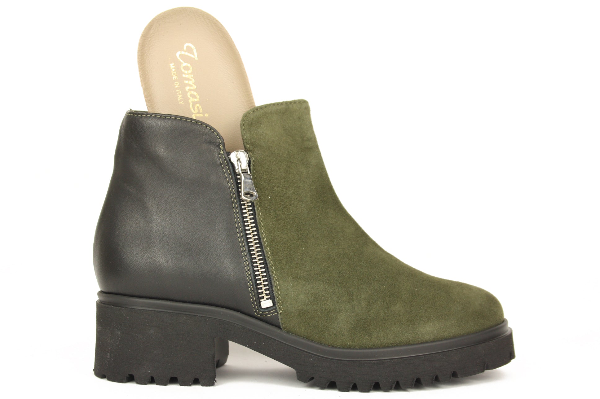 DIVA - GINGER VERDE TRONCHETTO DONNA