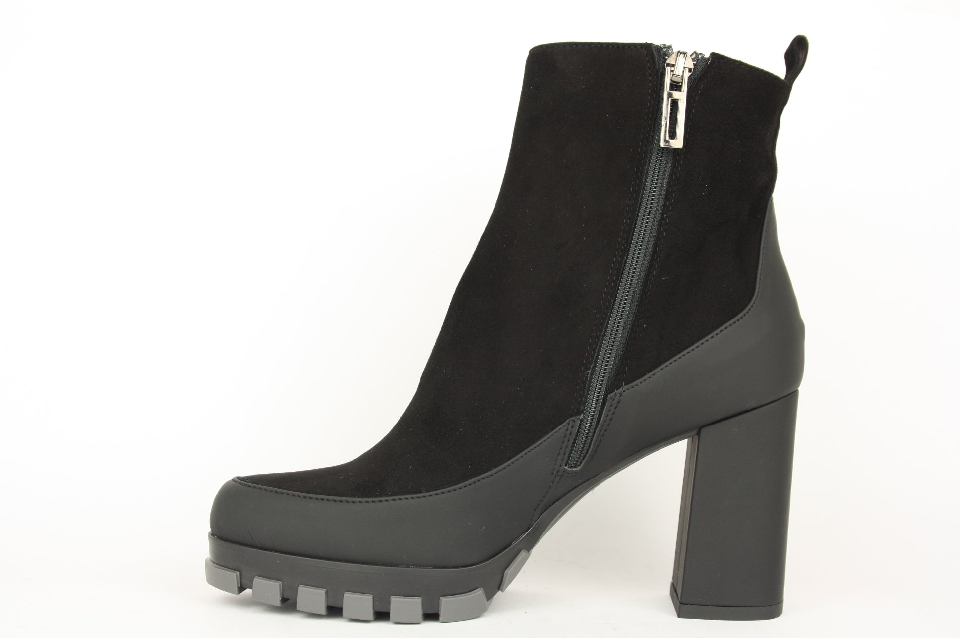 601 NERO TRONCHETTO DONNA