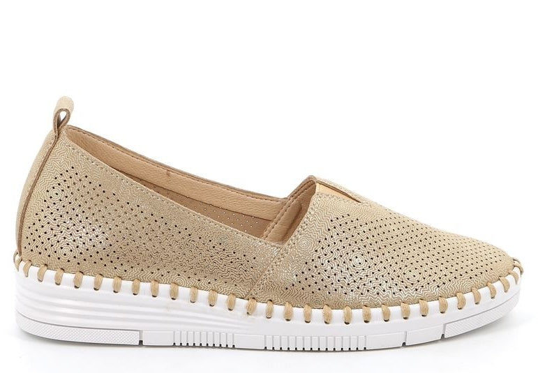 VIVY SC5138 PLATINO SLIP ON DONNA