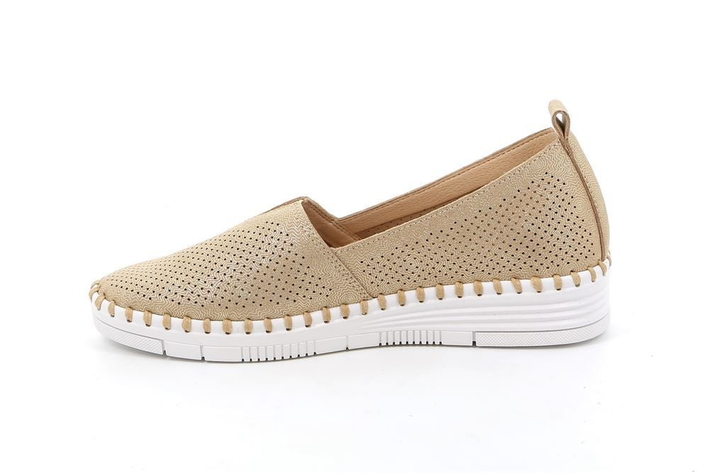 VIVY SC5138 PLATINO SLIP ON DONNA