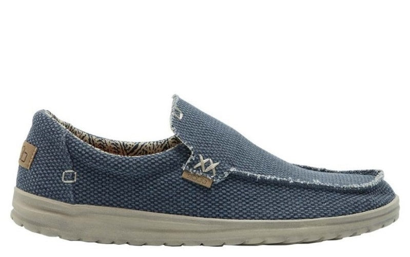 MIKKA BLU MOCASSINO UOMO