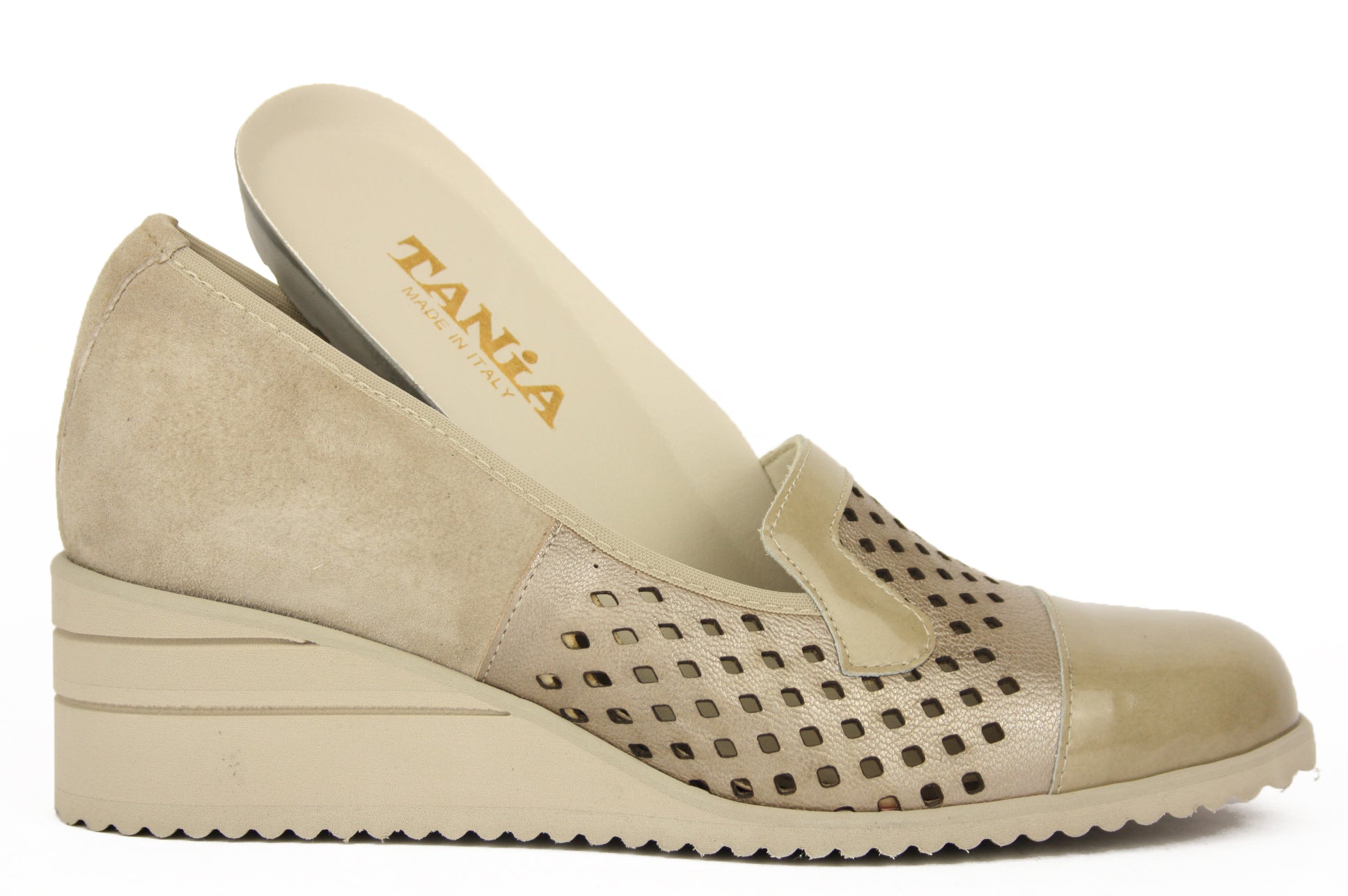 1442 BEIGE CALOSCINA DONNA