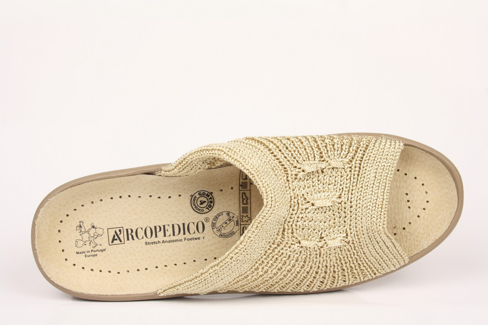 SPLASH 1301 BEIGE CIABATTA SANDALO DONNA