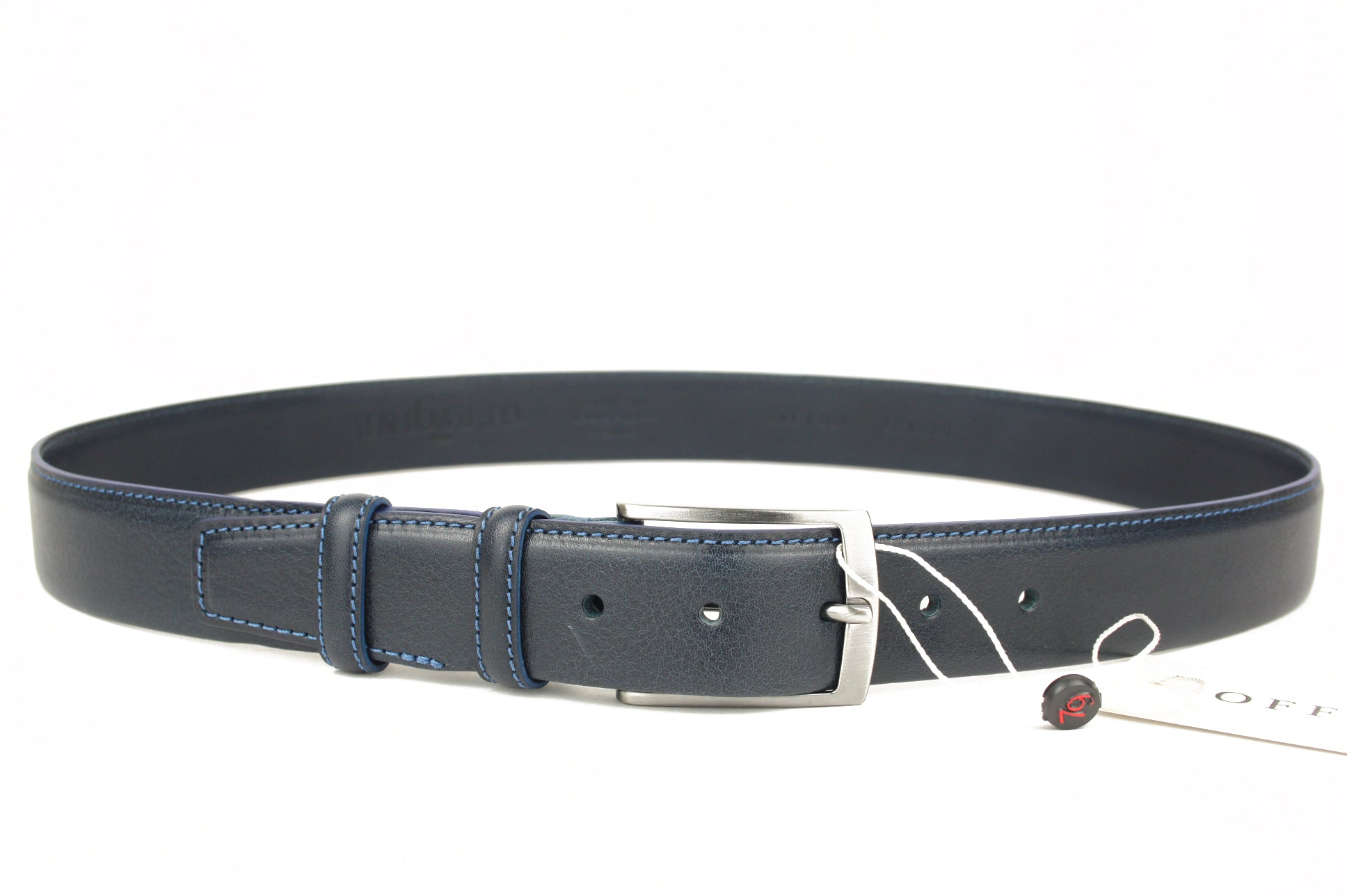 048 BLU CINTURA UOMO ACCESSORI