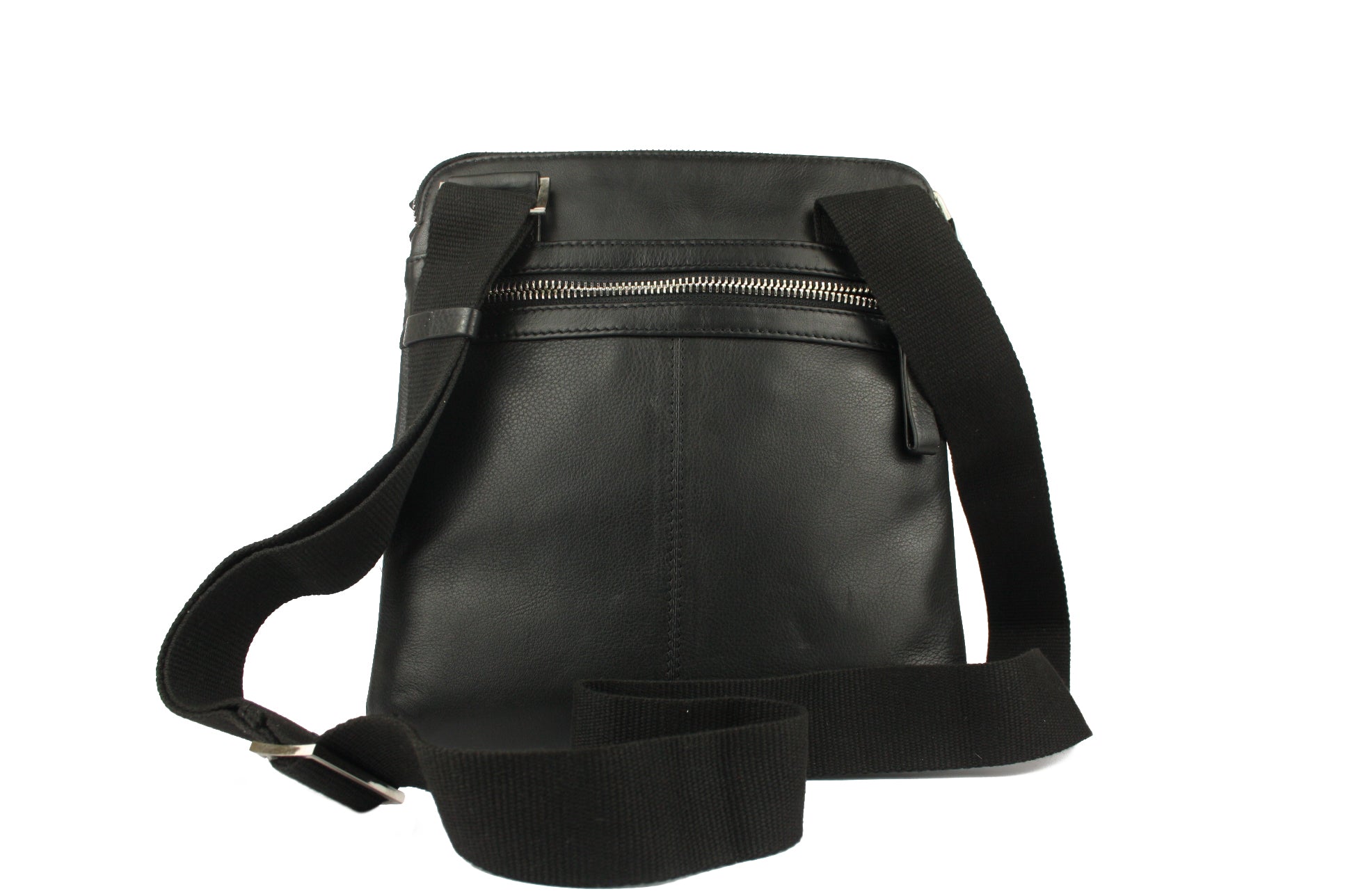 54.01 PELLE NERO BORSELLO UOMO ACCESSORI